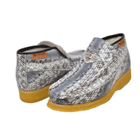 Thumbnail for British Walkers Bwb Men’s Snake Skin Leather Ankle Boots
