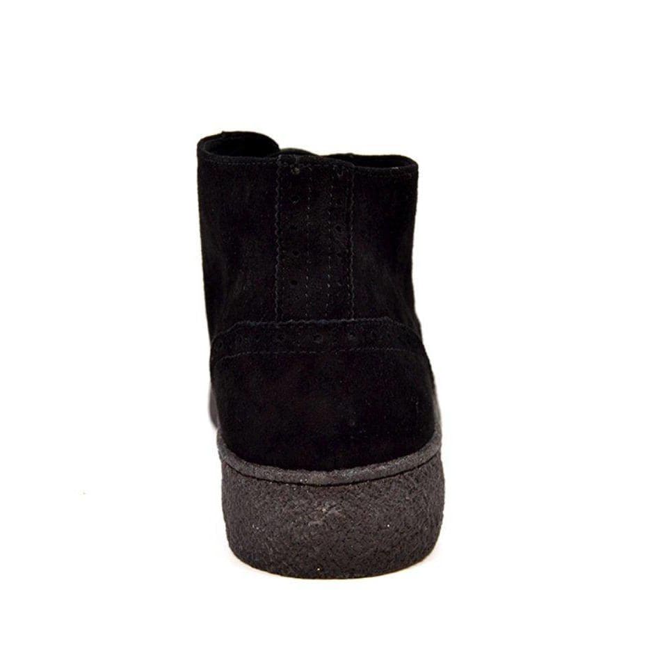 British Walkers Men's Wingtip Black Snake Skin And Suede Shoes by British Walkers – Don't Panic Shoes