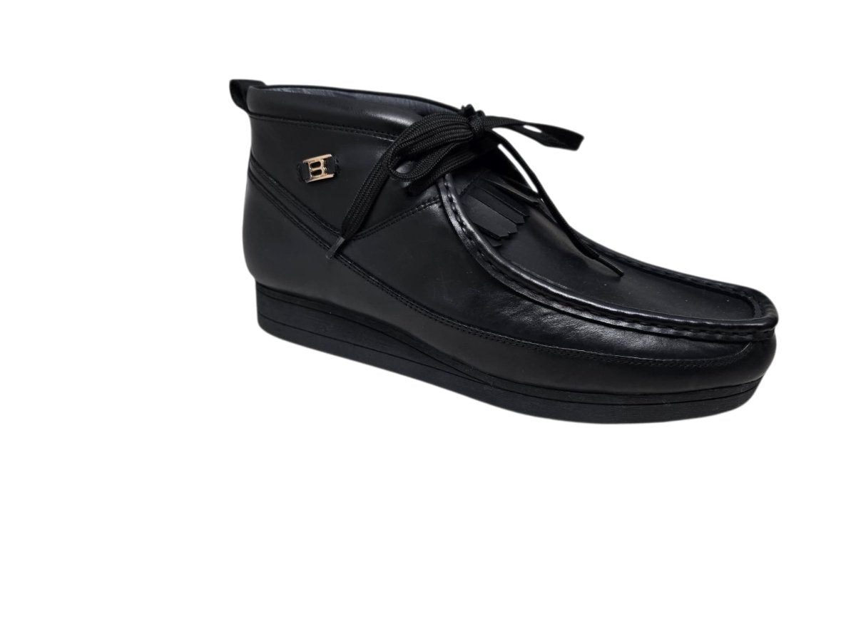 BritiSh Walkers New Castle – French Lambskin Men’s Moc - Toe Ankle Boot | Premium Heritage Craft With Soft Luxe Comfort Three Quarters by British Walkers – Don't Panic Shoes