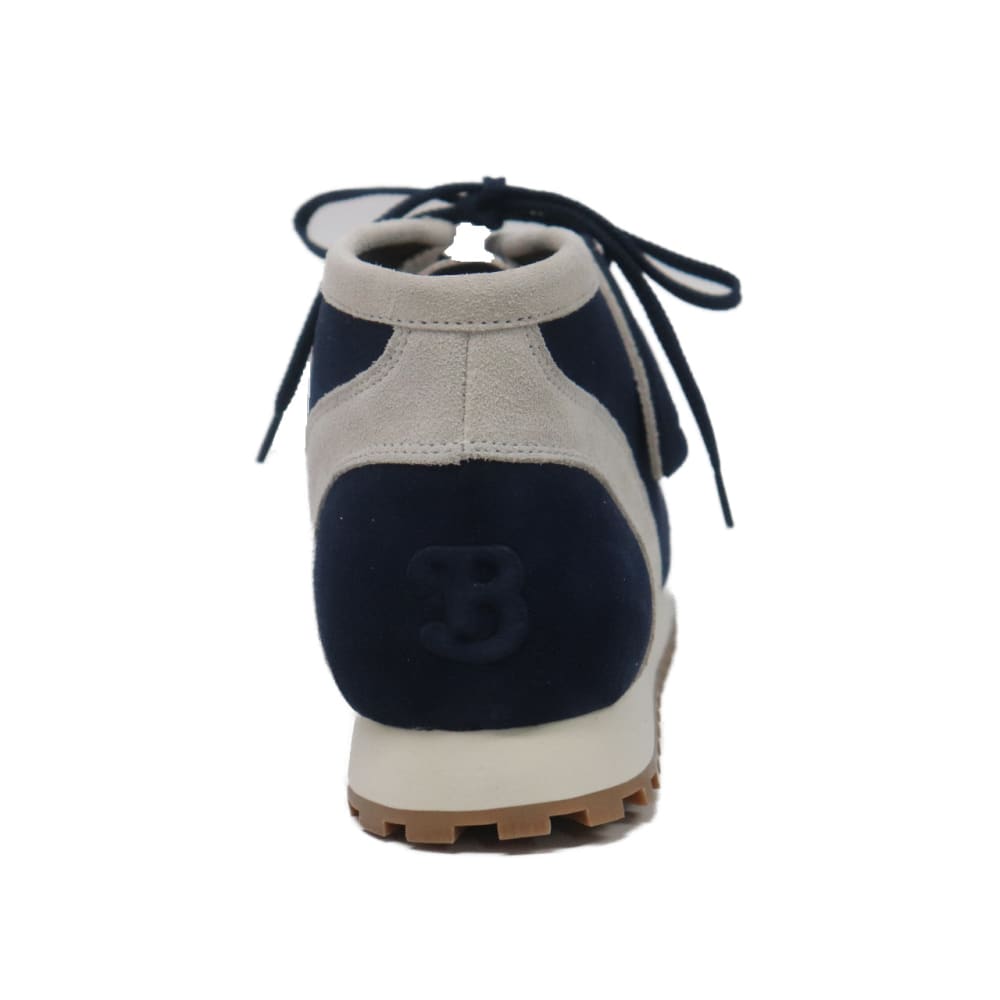 BritiSh Walkers New Castle Gt – Navy & Beige Suede Men’s Chukka Boot | Timeless Two - Tone Craft With Premium Gt Style Shoes by British Walkers – Don't Panic Shoes