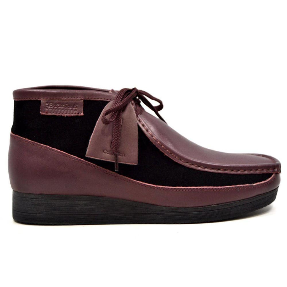 BritiSh Walkers New Castle – Men’s Leather–Suede Chukka Boot | Artisan Blend With Refined British Heritage Shoes by British Walkers – Don't Panic Shoes