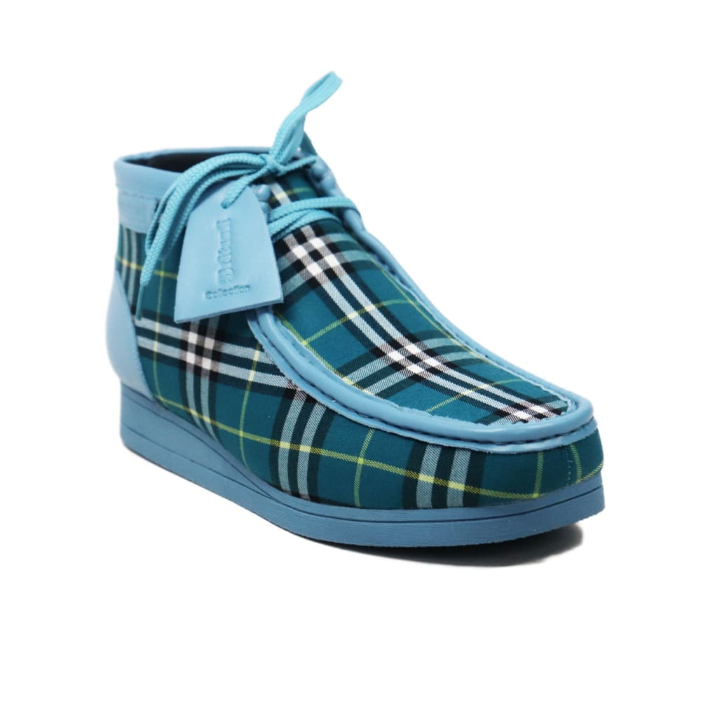 BritiSh Walkers New Castle – Multicolor Plaid Men’s Chukka Boot | Distinctive Pattern Craft With Modern Heritage Style Shoes by British Walkers – Don't Panic Shoes
