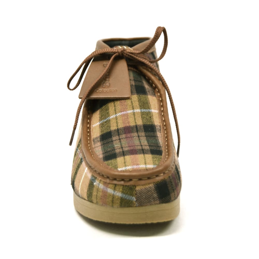 BritiSh Walkers New Castle – Multicolor Plaid Men’s Chukka Boot | Distinctive Pattern Craft With Modern Heritage Style Shoes by British Walkers – Don't Panic Shoes