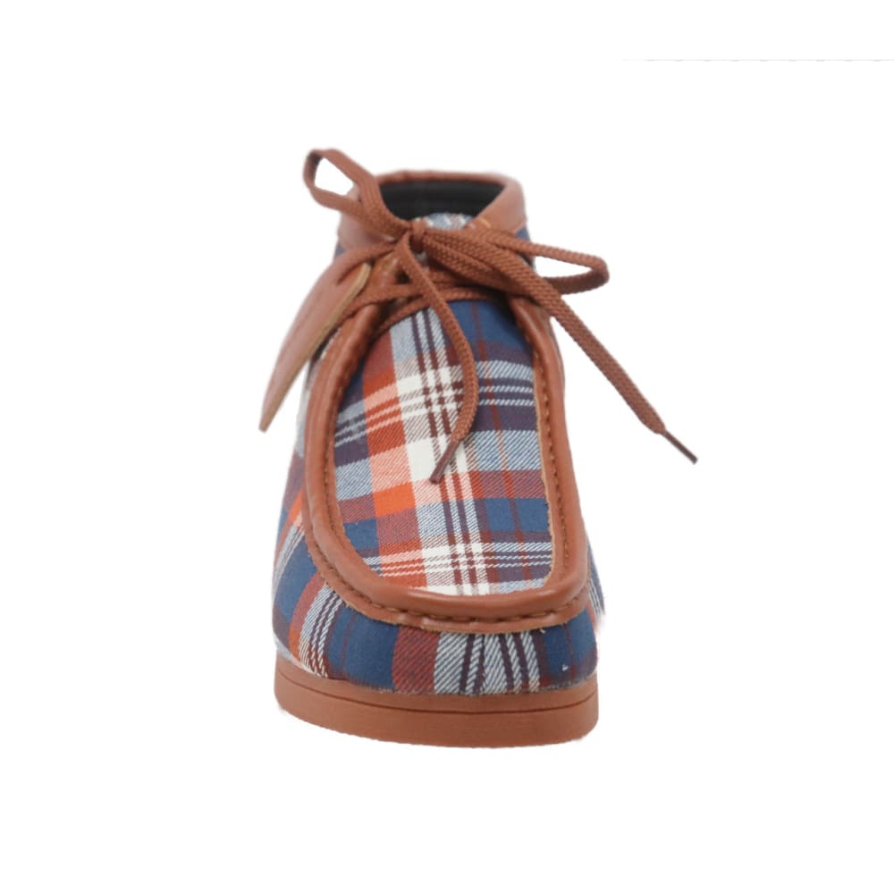 BritiSh Walkers New Castle – Multicolor Plaid Men’s Chukka Boot | Distinctive Pattern Craft With Modern Heritage Style Shoes by British Walkers – Don't Panic Shoes