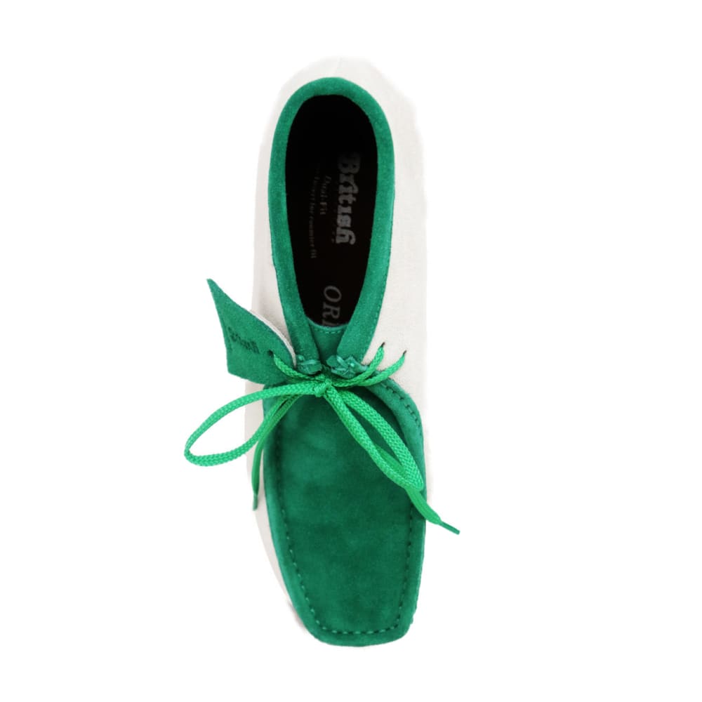 BritiSh Walkers New Castle – Two - Tone Combo Suede Men’s Chukka Boot | Retro - Inspired Craft With Modern Artisan Detail Shoes by British Walkers – Don't Panic Shoes