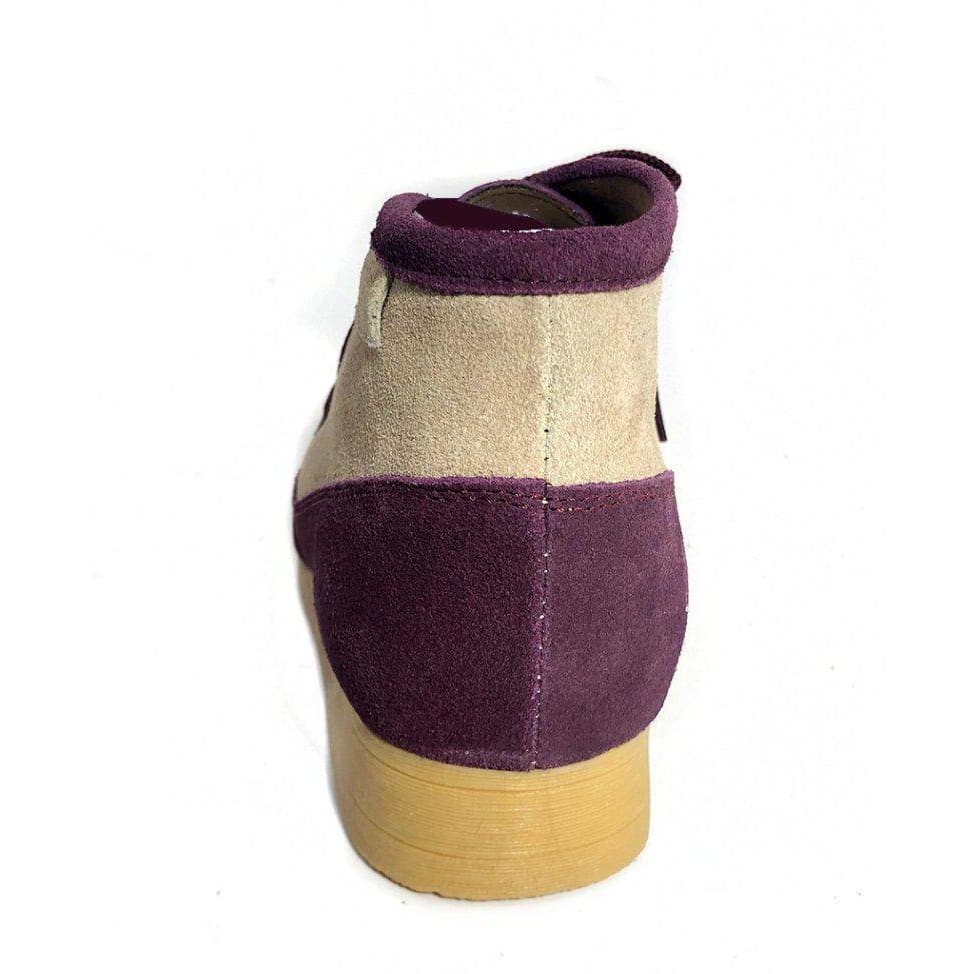 British Walkers New Castle Men's Two-Tone Suede Chukka Boot in Powder Blue / Sky Blue