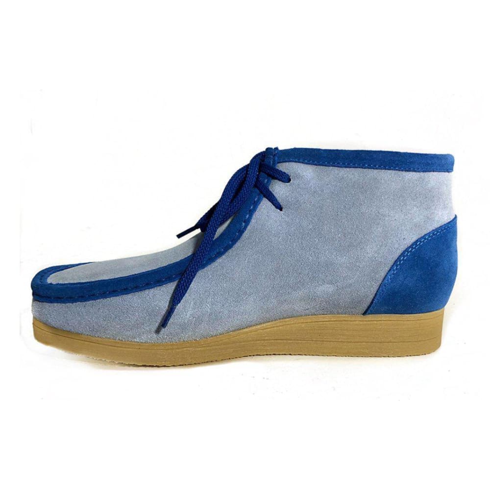 BritiSh Walkers New Castle – Two - Tone Suede Men’s Chukka Boot | Heritage Craft With Modern Sophisticated Style Shoes by British Walkers – Don't Panic Shoes