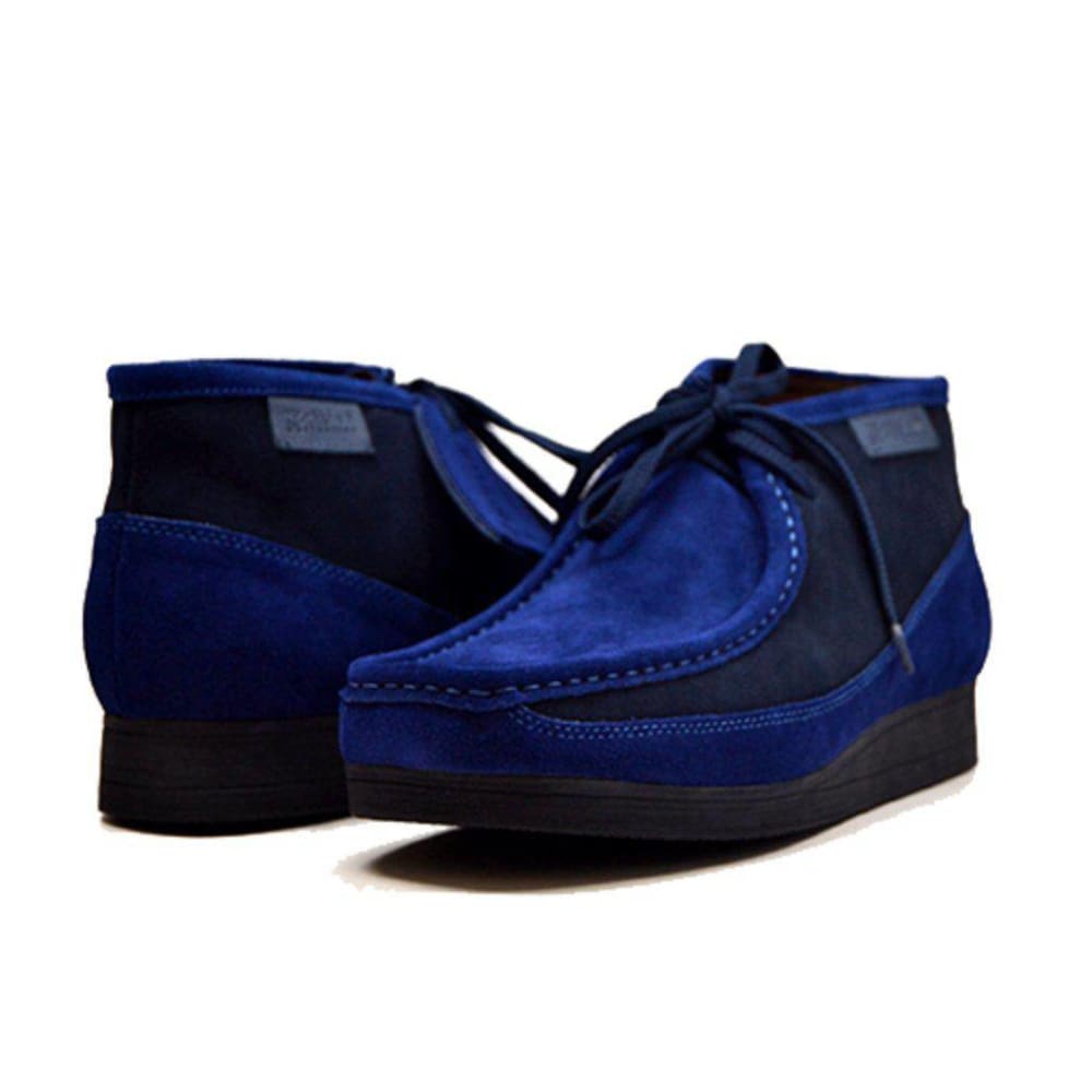 BritiSh Walkers New Castle – Two - Tone Suede Men’s Chukka Boot | Heritage Craft With Modern Sophisticated Style Shoes by British Walkers – Don't Panic Shoes