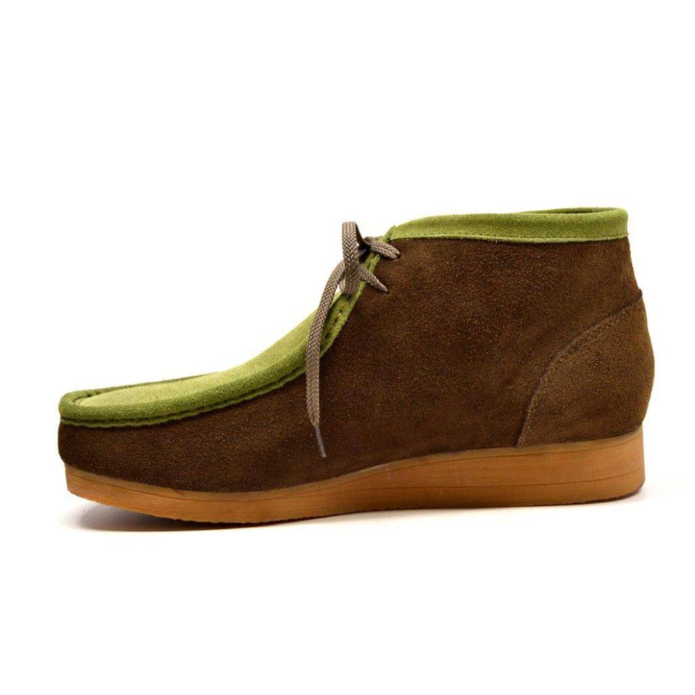 BritiSh Walkers New Castle – Two - Tone Suede Men’s Chukka Boot | Heritage Craft With Modern Sophisticated Style Shoes by British Walkers – Don't Panic Shoes