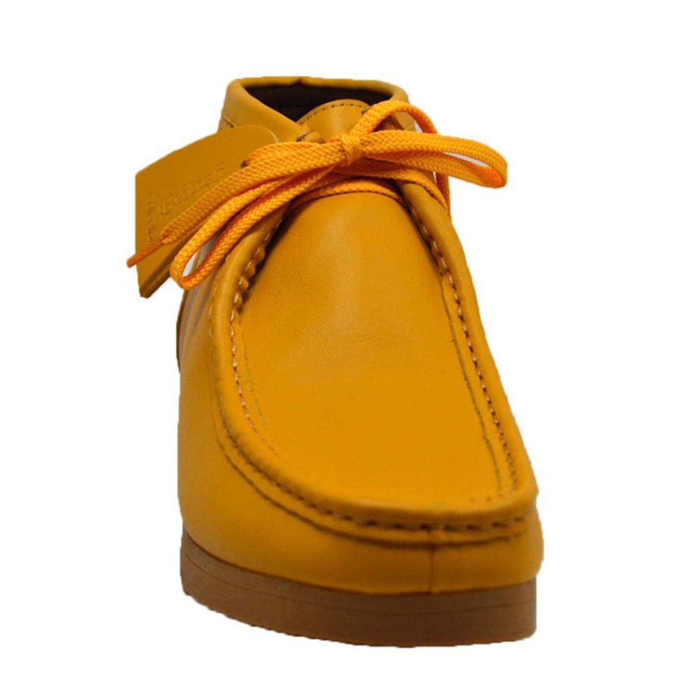 BritiSh WAlkers New Castle – Yellow Leather Men’s Chukka Boot | Vibrant Artisan Craft With a Modern Edge Shoes by British Walkers – Don't Panic Shoes