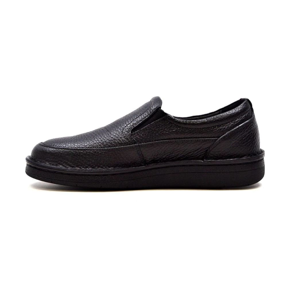 British Walkers Nottingham Men's Black And Brown Leather Casual Slip On Shoes Shoes by British Walkers – Don't Panic Shoes