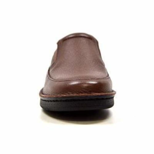 British Walkers Nottingham Men's Brown Leather Casual Slip On Shoes Shoes by British Walkers – Don't Panic Shoes