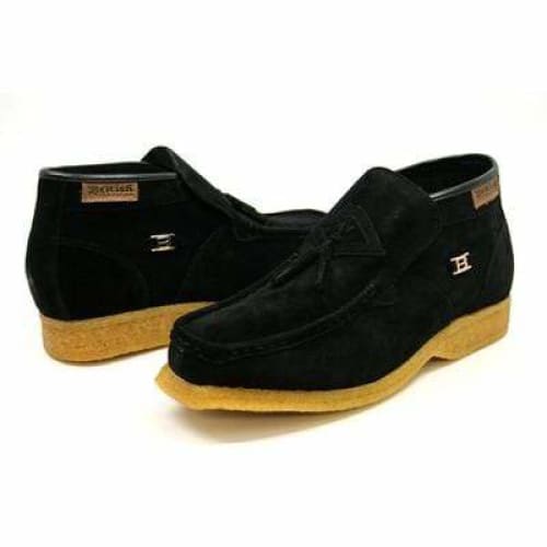 British Walkers Palace Men's Black Suede Slip On Chukka Boots Shoes by British Walkers – Don't Panic Shoes