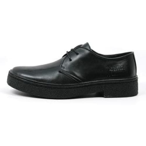 British Walkers Playboy Classic Men's Black Leather Low Cut Oxfords Shoes by British Walkers – Don't Panic Shoes
