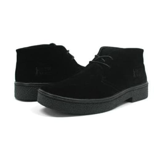 British Walkers Playboy Classic Men's Black Suede Chukka Boots Shoes by British Walkers – Don't Panic Shoes
