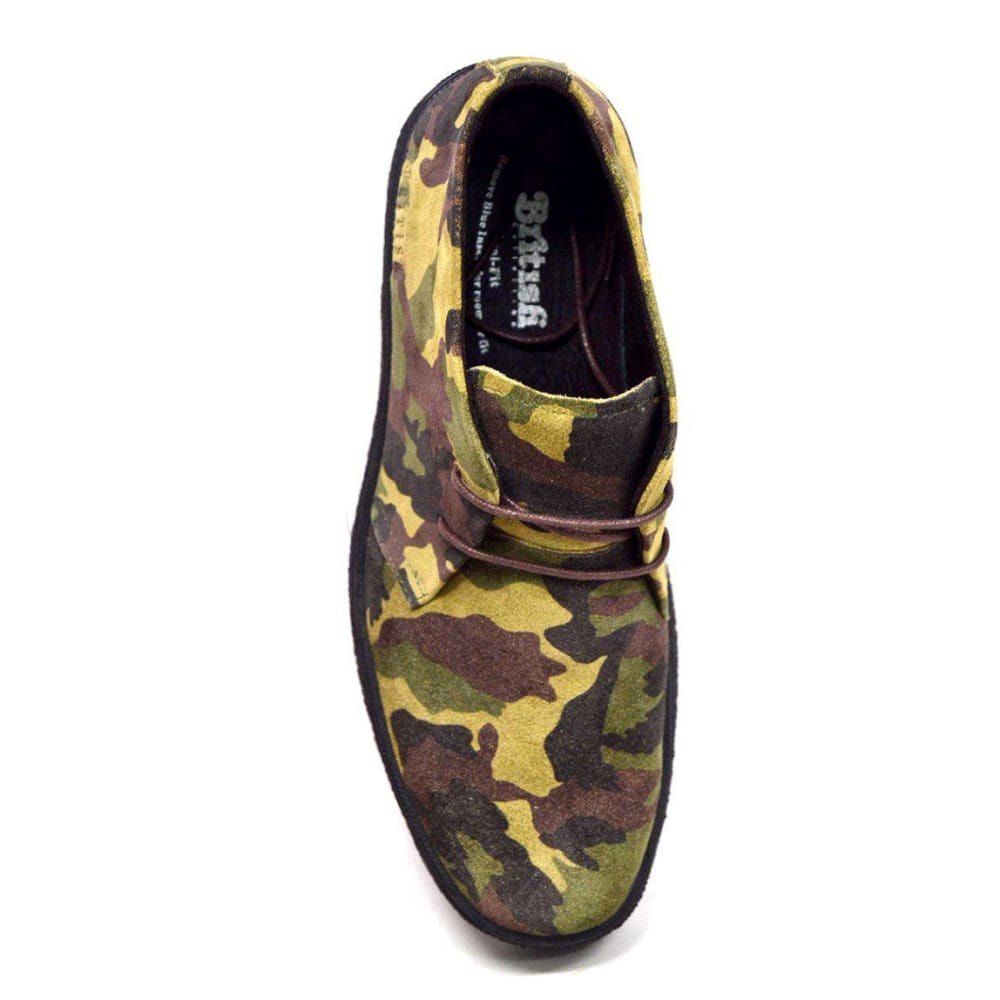 British Walkers Playboy Classic Men's Camo Suede Chukka Boots Shoes by British Walkers – Don't Panic Shoes