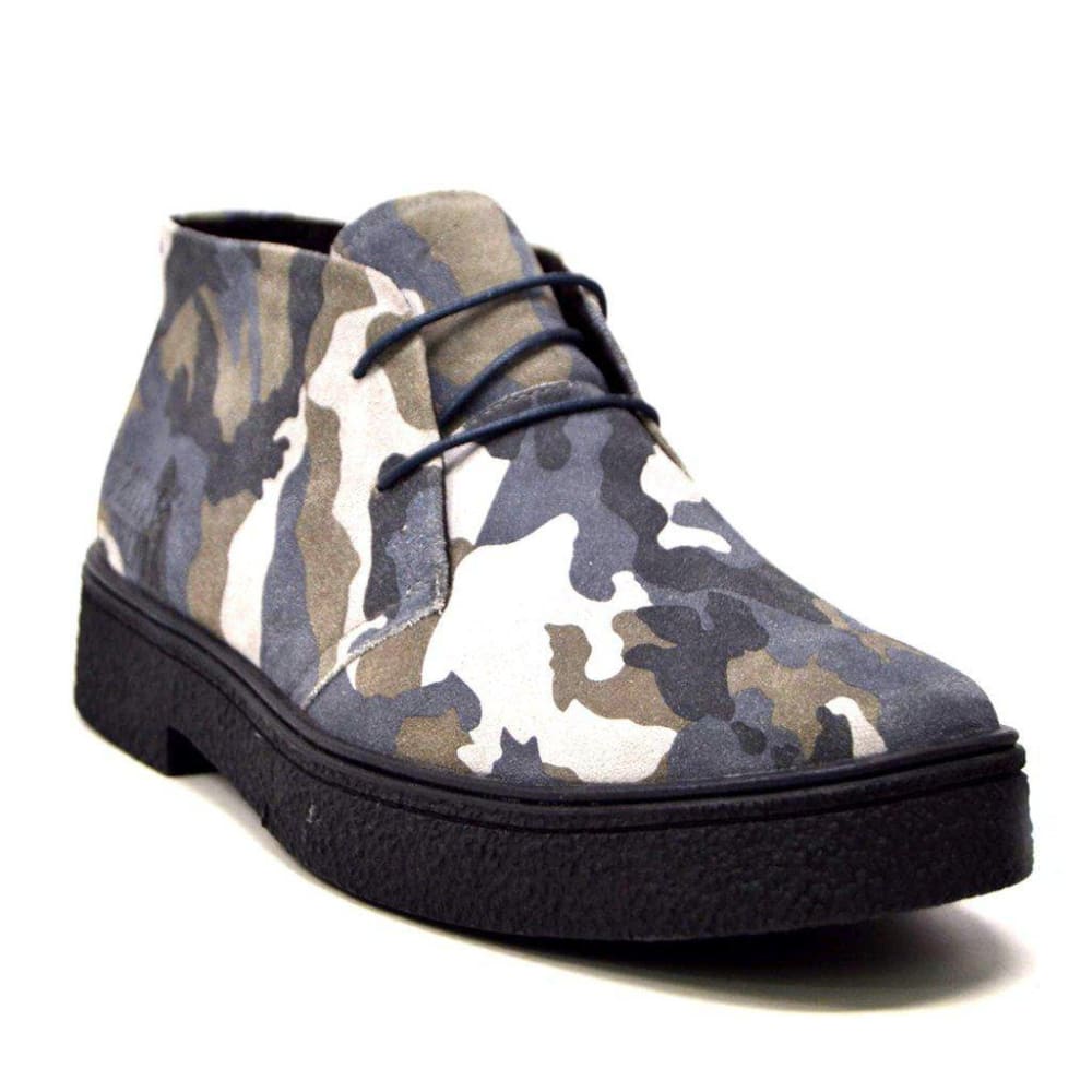 British Walkers Playboy Classic Men's Camo Suede Chukka Boots Shoes by British Walkers – Don't Panic Shoes