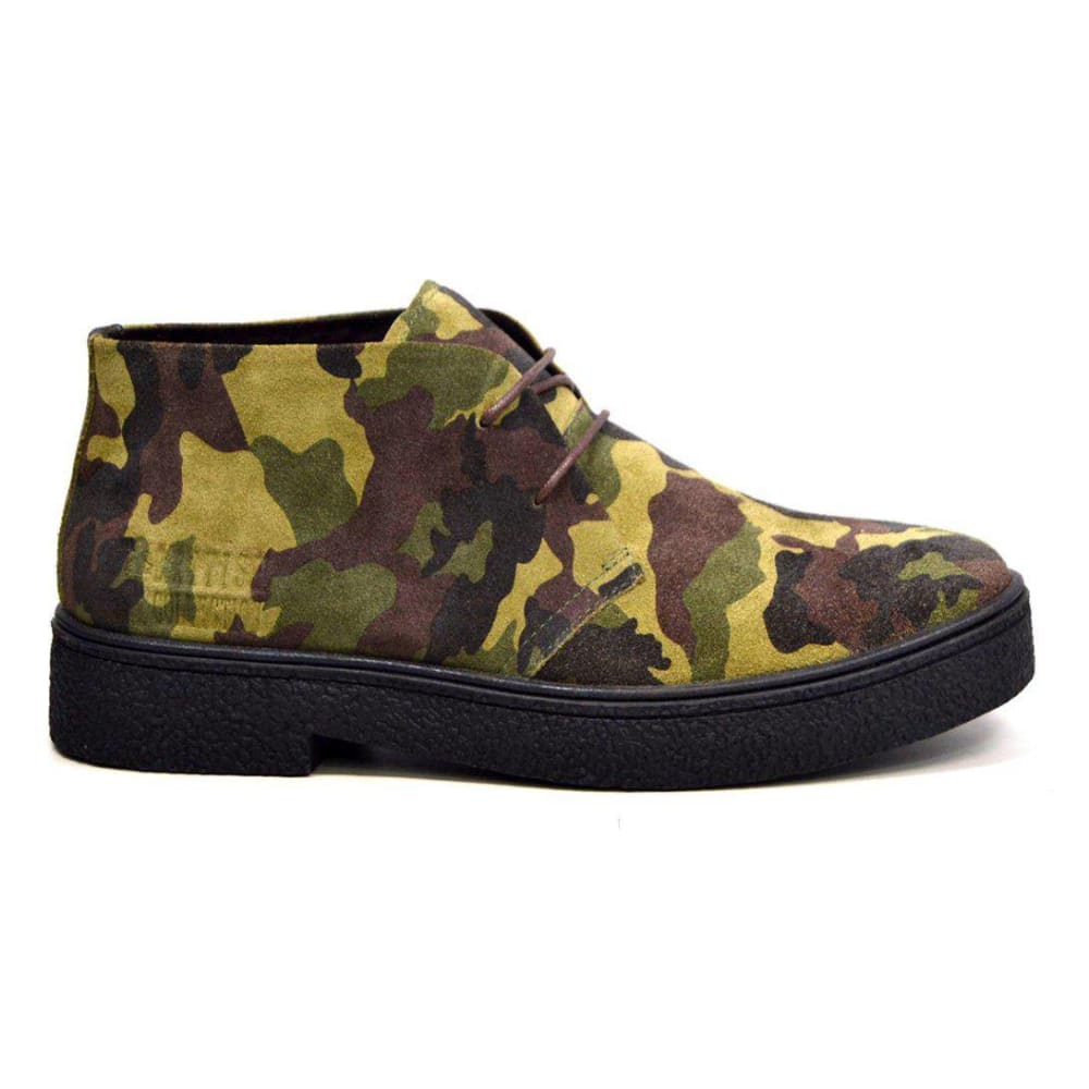 British Walkers Playboy Classic Men's Camo Suede Chukka Boots Shoes by British Walkers – Don't Panic Shoes