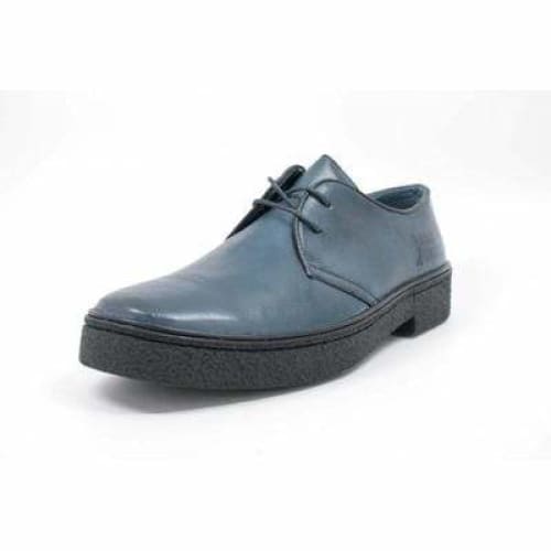 British Walkers Playboy Classic Men's Navy Blue Leather Low Cut Oxfords Shoes by British Walkers – Don't Panic Shoes