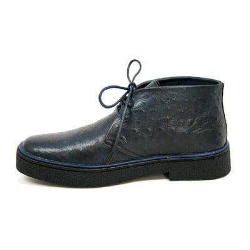 BritiSh Walkers Playboy Classic – Ostrich Leather Men’s Limited Edition Chukka Boot | Exotic Heritage Craft With Premium Luxe Detail Shoes by British Walkers – Don't Panic Shoes