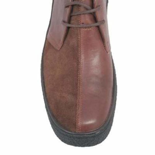 British Walkers Playboy Classic Split Toe Men's Brown Leather And Suede Chukka Boots Shoes by British Walkers – Don't Panic Shoes