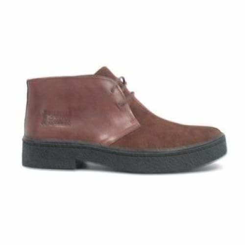 British Walkers Playboy Classic Split Toe Men's Brown Leather And Suede Chukka Boots Shoes by British Walkers – Don't Panic Shoes