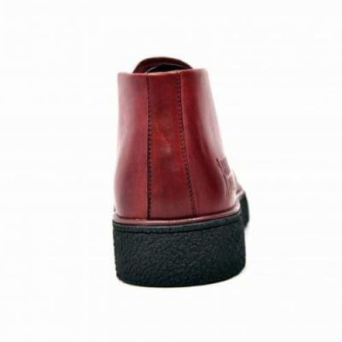 BritiSh Walkers Playboy Classic – Wine Red Leather Men’s Chukka Boot | Rich Heritage Craft With Refined Luxe Style Shoes by British Walkers – Don't Panic Shoes