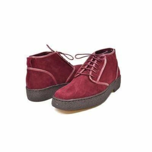 British Walkers Playboy Kaydence Men's Burgundy Suede Chukka Boots Shoes by British Walkers – Don't Panic Shoes