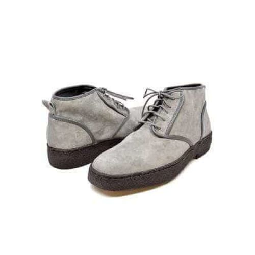 British Walkers Playboy Kaydence Men's Gray Suede Chukka Boots Shoes by British Walkers – Don't Panic Shoes