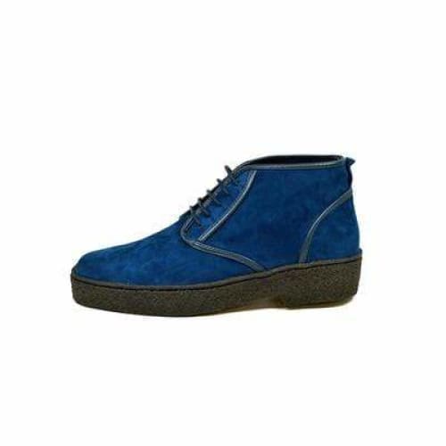 British Walkers Playboy Kaydence Men's Navy Blue Suede Chukka Boots Shoes by British Walkers – Don't Panic Shoes