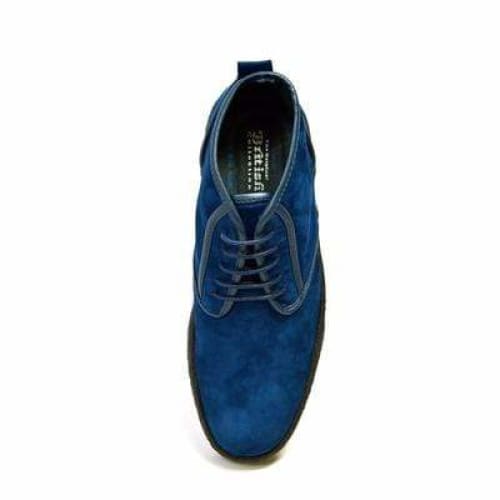 British Walkers Playboy Kaydence Men's Navy Blue Suede Chukka Boots Shoes by British Walkers – Don't Panic Shoes