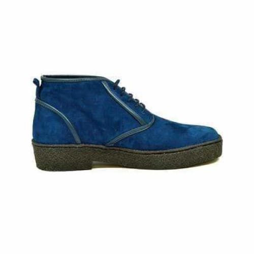 British Walkers Playboy Kaydence Men's Navy Blue Suede Chukka Boots Shoes by British Walkers – Don't Panic Shoes