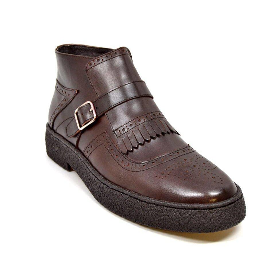 British Walkers Playboy Manhattan Wingtips Men's Leather High Tops Chukka Boots Shoes by British Walkers – Don't Panic Shoes