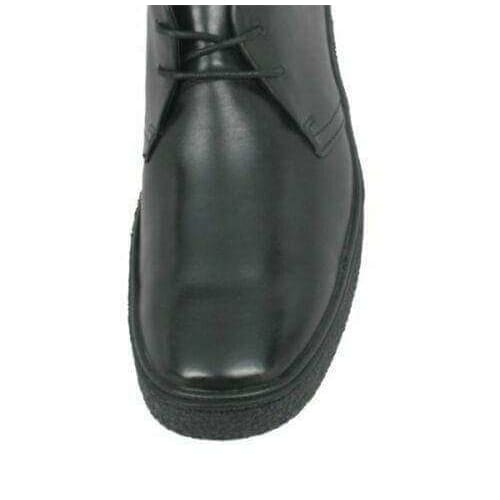 British Walkers Playboy Men's Black Leather Chukka Boots