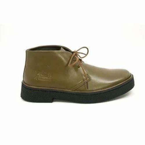 British Walkers Playboy Men's Olive Green Leather Chukka Boots Shoes by British Walkers – Don't Panic Shoes