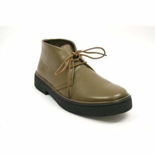 British Walkers Playboy Men's Olive Green Leather Chukka Boots Shoes by British Walkers – Don't Panic Shoes