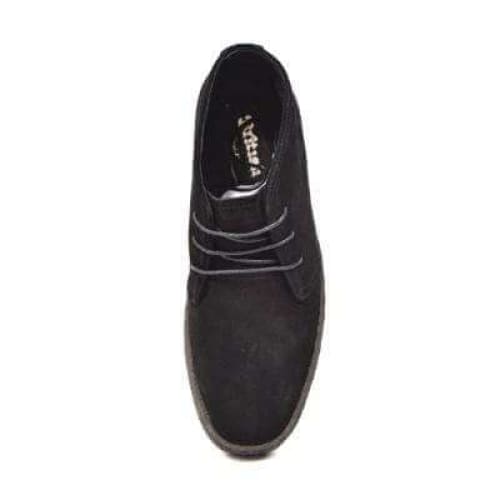 BritiSh Walkers Playboy Original – Black Suede Men’s Chukka Boot | Sleek Heritage Craft With Refined Modern Style Shoes by British Walkers – Don't Panic Shoes