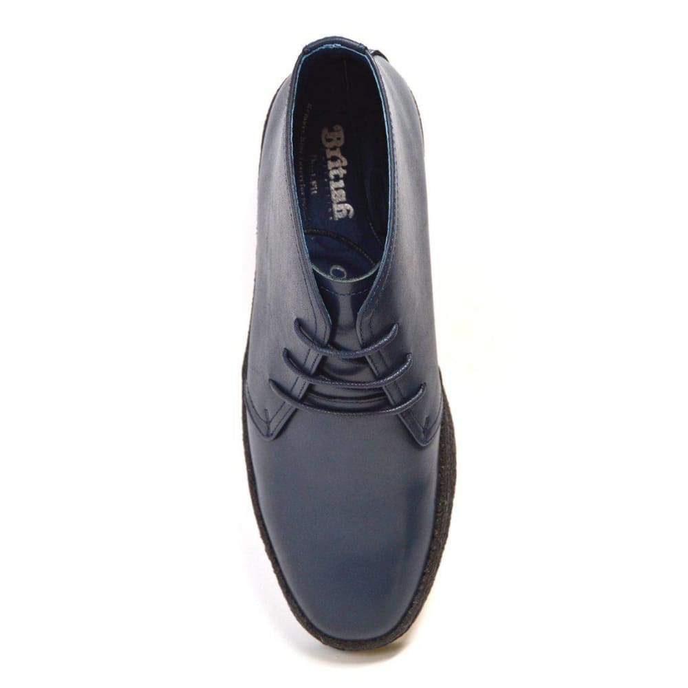 BritiSh Walkers Playboy Original – Leather Men’s High - Top Limited Edition Chukka Boot | Premium Heritage Craft With Modern Luxe Style Shoes by British Walkers – Don't Panic Shoes