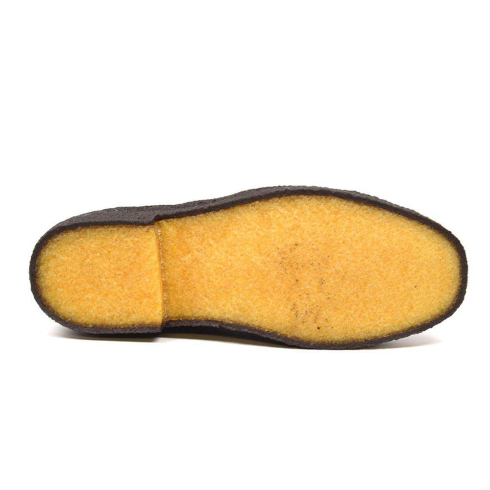 British Walkers Playboy Original Low Top Men's Black And Rust Leather Wingtips Chukka Boots Shoes by British Walkers – Don't Panic Shoes