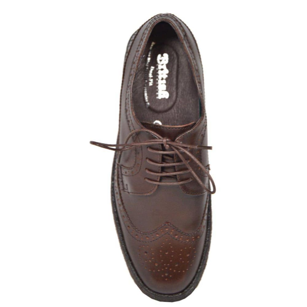 British Walkers Playboy Original Low Top Men's Leather Wingtip Oxfords Shoes by British Walkers – Don't Panic Shoes