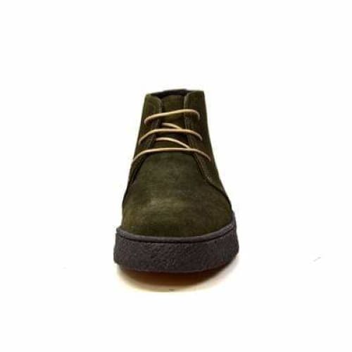 BritiSh Walkers Playboy Original – Olive Suede Men’s Chukka Boot | Soft - Tone Heritage Craft With Modern Refined Style Shoes by British Walkers – Don't Panic Shoes