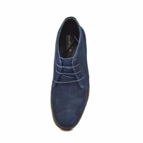 BritiSh Walkers Playboy Originals – Navy Suede Men’s Chukka Boot | Classic Heritage Craft With Clean Modern Style Shoes by British Walkers – Don't Panic Shoes