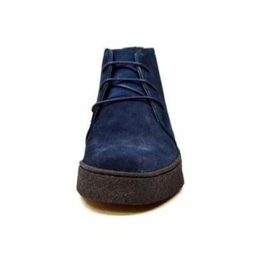 BritiSh Walkers Playboy Originals – Navy Suede Men’s Chukka Boot | Classic Heritage Craft With Clean Modern Style Shoes by British Walkers – Don't Panic Shoes