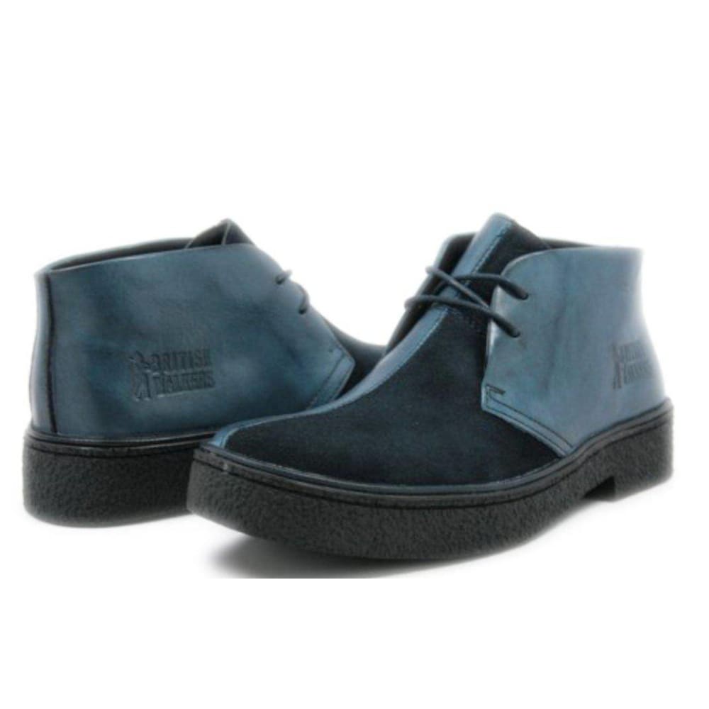 British Walkers Playboy Split Toe Men's Leather And Suede Chukka Boots Shoes by British Walkers – Don't Panic Shoes