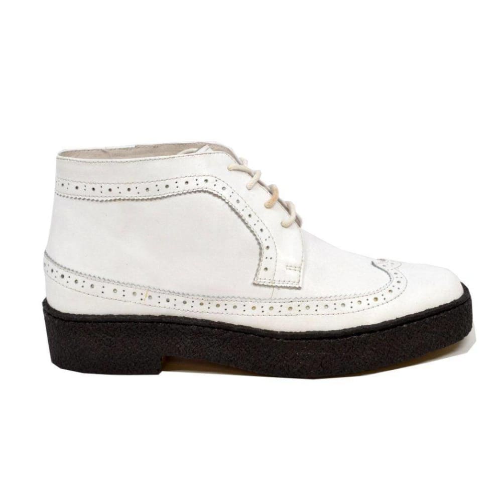 British Walkers Playboy Wingtip High Tops Men's Limited Edition Leather Chukka Boots Shoes by British Walkers – Don't Panic Shoes