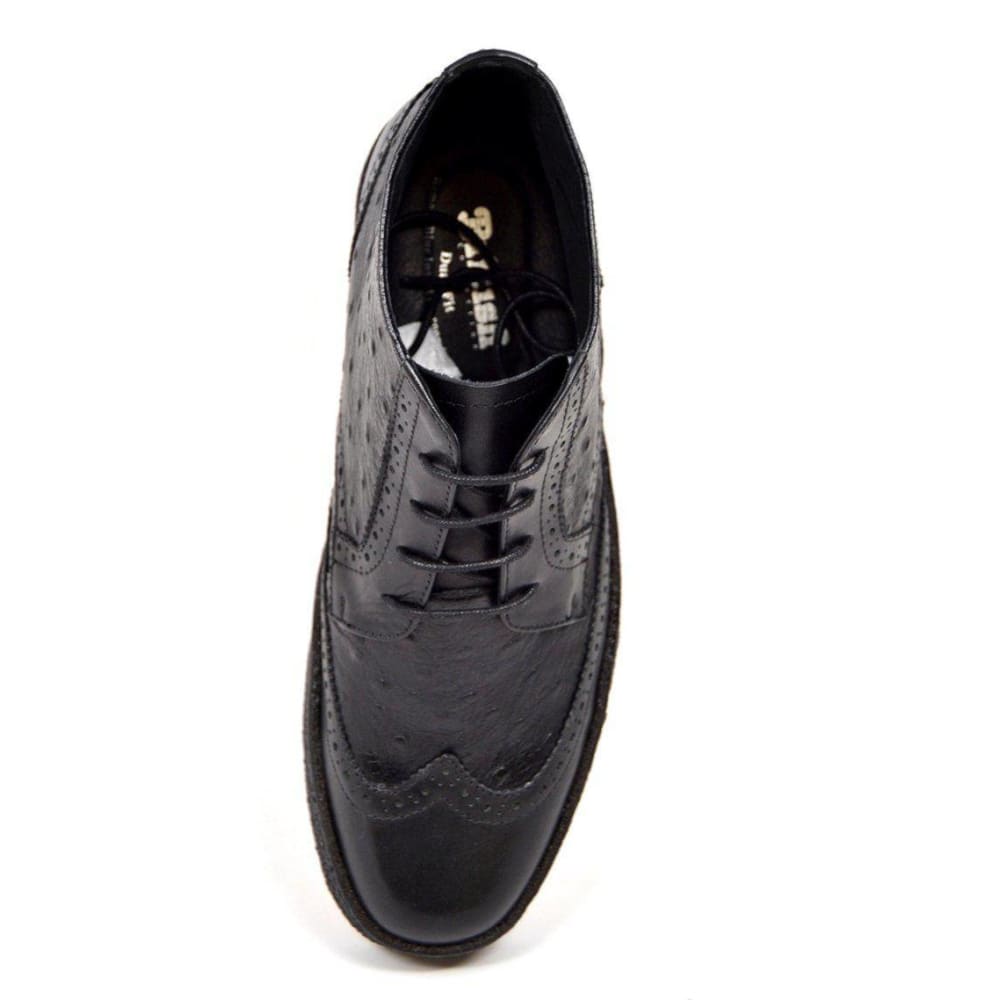 BritiSh Walkers Playboy Wingtip – Ostrich Leather Men’s Limited Edition Chukka Boot | Exotic Heritage Craft With Premium Luxe Detail Shoes by British Walkers – Don't Panic Shoes