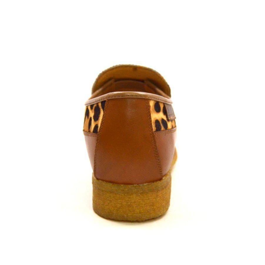 British Walkers Power 2 Limited Edition Men's Leopard Pony Skin Leather Shoes by British Walkers – Don't Panic Shoes