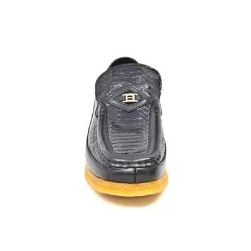 British Walkers Power Men's Black Skin Leather Shoes by British Walkers – Don't Panic Shoes