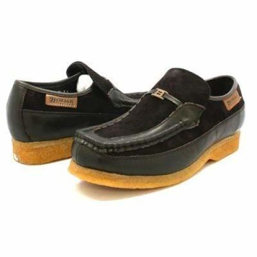 British Walkers Power Men's Brown Suede Crepe Sole Slip On Shoes Shoes by British Walkers – Don't Panic Shoes