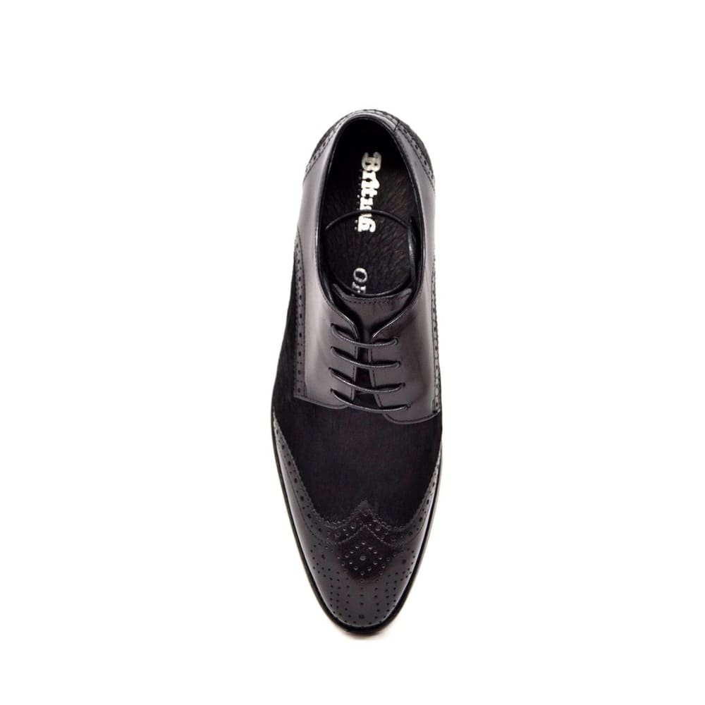 British Walkers President Men's Leather And Pony Skin Oxfords Shoes by British Walkers – Don't Panic Shoes